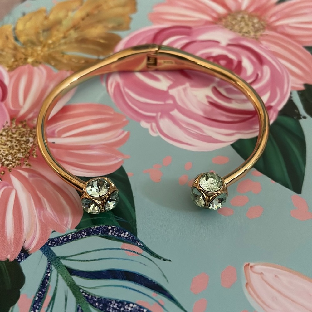 Authentic Kate spade lady marmalade (blue) cuff bracelet